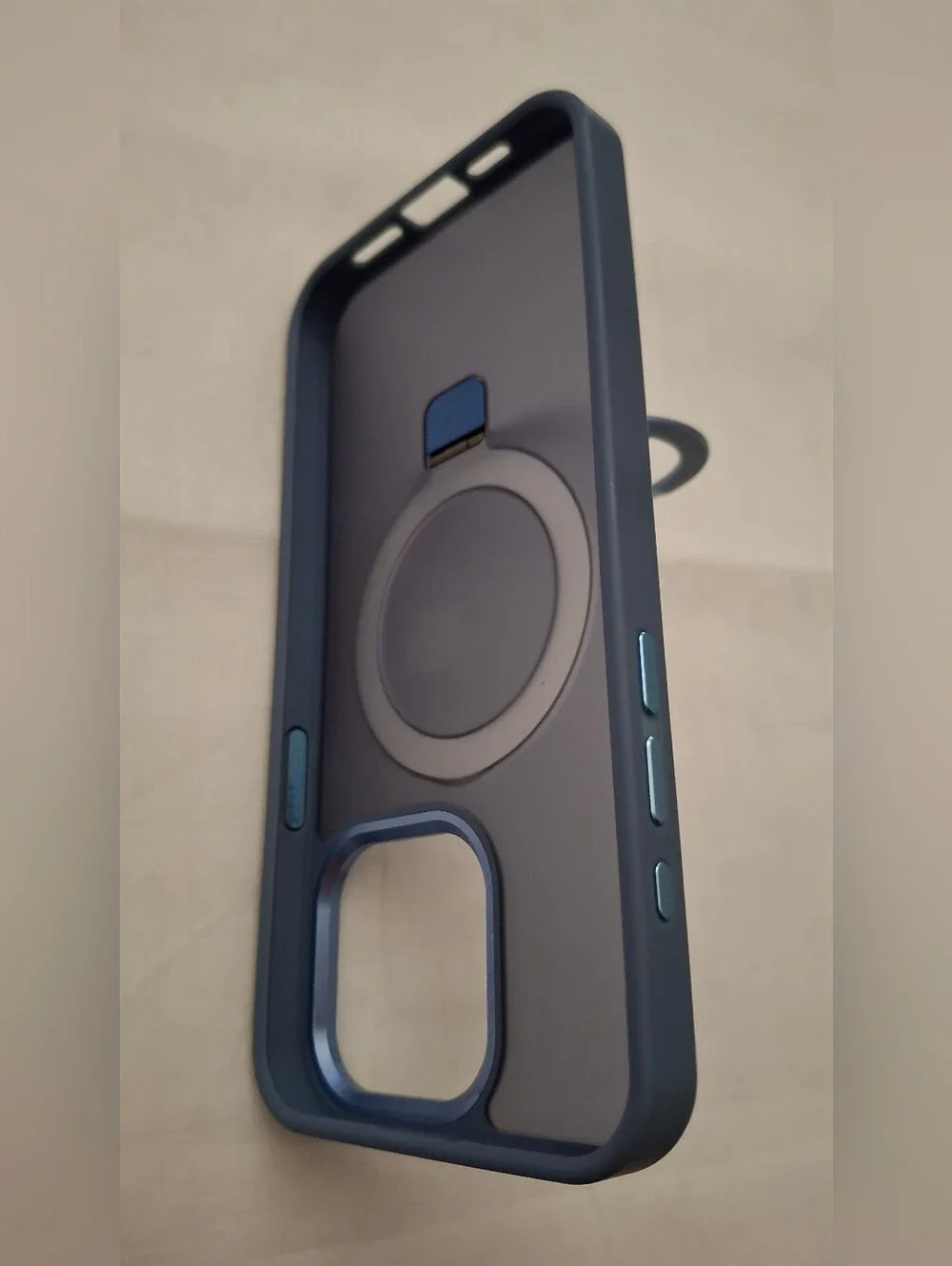 MagSafe Compatible Phone Case with Magnetic Ring Stand for iPhone 11